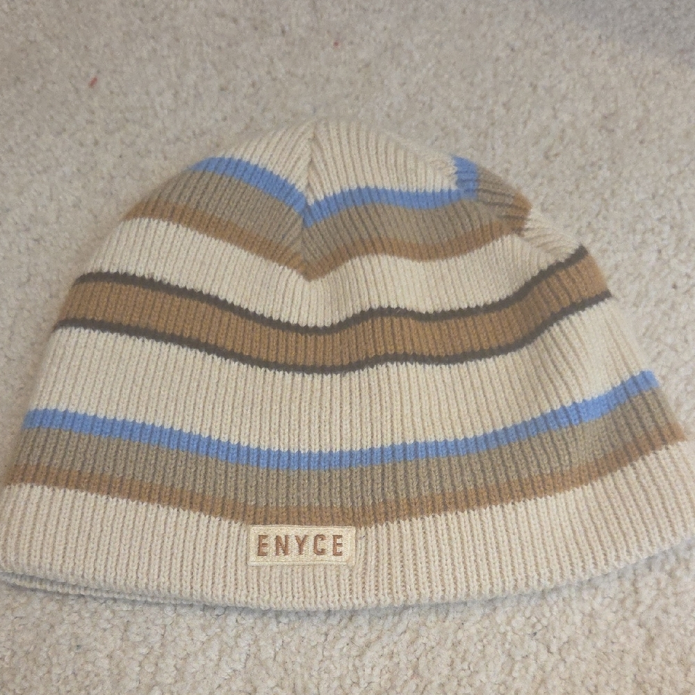 Y2K Enyce Striped Toque